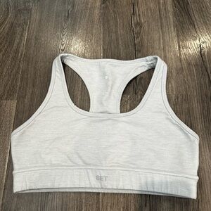 Set Active Formcloud Heather Grey Racerback Bra